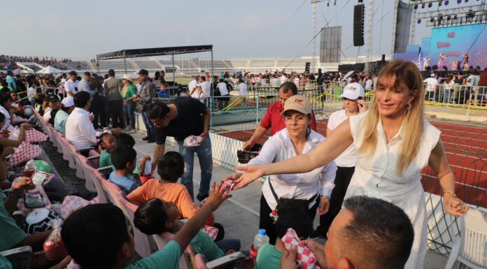 Acompañó la senadora Maki Ortiz a 15 mil asistentes al «Día del Niño 2026»