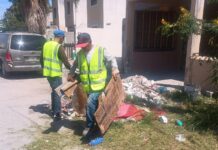 Recuperan familias de Hacienda Las Fuentes sus espacios públicos con la Jornada de Limpieza Imparable