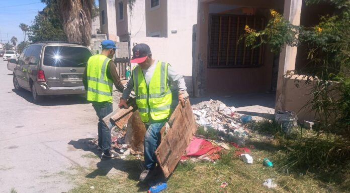 Recuperan familias de Hacienda Las Fuentes sus espacios públicos con la Jornada de Limpieza Imparable