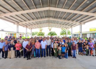 Construye Gobierno de Carlos Peña Ortiz Comedor Escolar en primaria Carlos Fuentes Macías