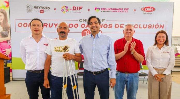 Apoyo de Alcalde, DIF y CMIC Reynosa devuelve esperanza e independencia a Ezequiel
