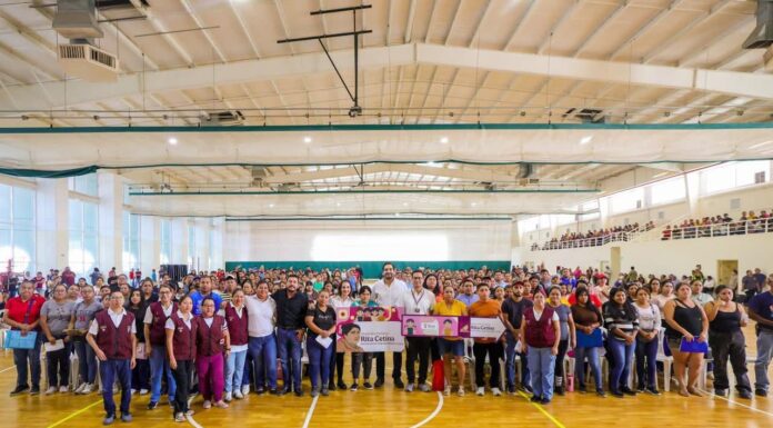 Garantizan Gobierno Municipal y Gobierno Federal derecho a la educación en Reynosa