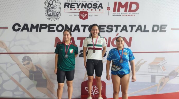 Con el apoyo del Gobierno de Reynosa se realizó con éxito el Campeonato Estatal de Natación
