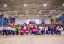 Entregó Carlos Peña Ortiz Tarjetas de Becas Universitarias a estudiantes de Reynosa