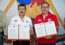 Firma la UAT alianza deportiva entre Correcaminos y el Club Necaxa de la Liga MX