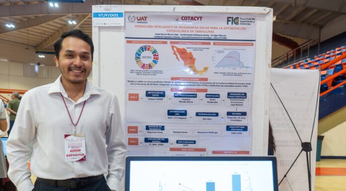 Alumnos de la UAT crean modelo de IA para optimizar la generación de energía solar