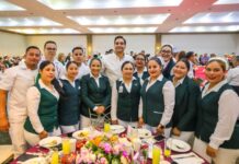 Reconoció el Alcalde Carlos Peña Ortiz labor y sacrificio del personal de enfermería en Reynosa