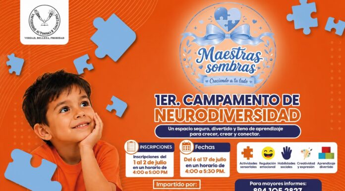 Abrirá la UAT campamento infantil de neurodiversidad en Valle Hermoso