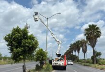 Mantenimiento permanente del Gobierno de Carlos Peña Ortiz infraestructura urbana en Reynosa