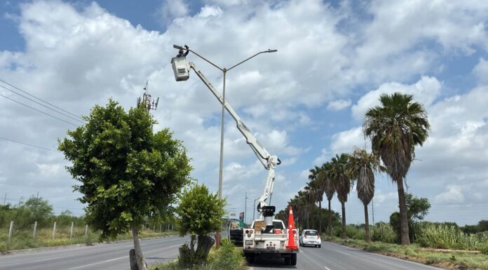 Mantenimiento permanente del Gobierno de Carlos Peña Ortiz infraestructura urbana en Reynosa