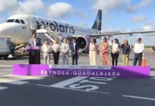 Inaugura Volaris nueva ruta aérea en Reynosa