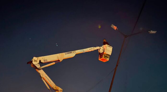 Ilumina Gobierno de Reynosa avenidas y bulevares en turno nocturno