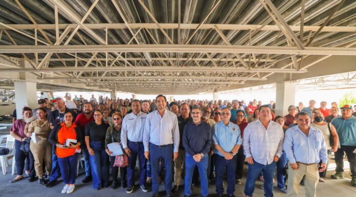 Apoya Alcalde de Reynosa con Programa Subsidio del Agua 2026 a trabajadores petroleros