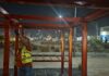 Cumple Servicios Públicos con mantenimiento a Parque Lineal en jornada nocturna