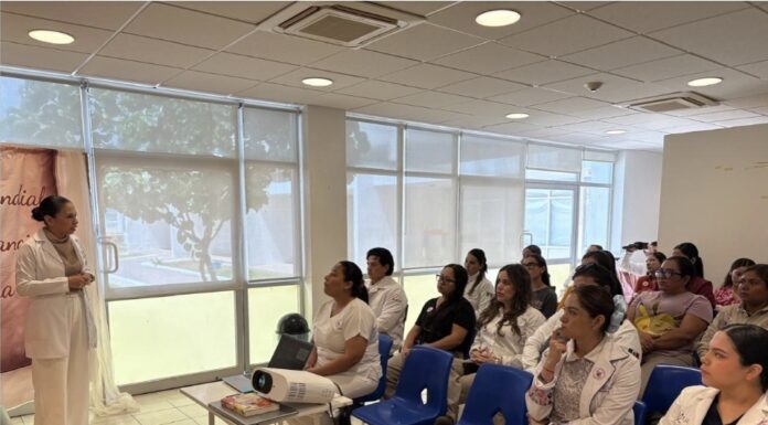 CENDI Madero de Pemex fortalece la cultura de la lactancia materna entre las familias derechohabientes