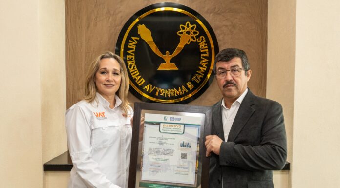 Recibe CENDI UAT reconocimiento del IMSS por promover entornos laborales seguros y saludables