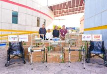 Recibe DIF-Reynosa donación de aparatos funcionales de CEDIS OXXO
