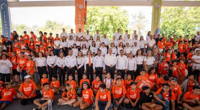 Inaugura el rector Dámaso Anaya campamento científico infantil de la UAT en el Campus Victoria