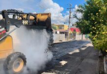 Rehabilita Gobierno de Carlos Peña Ortiz vialidades en distintos sectores de Reynosa