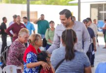 Beneficia Gobierno de Carlos Peña Ortiz a familias de la 15 de Enero con Subsidio del Agua