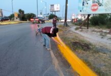 Aplicó Servicios Públicos pintura preventiva a muros y cordones de Puentes Gemelos