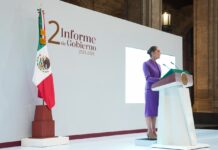Presidenta de México destaca reducción de deuda en PEMEX y avance en soberanía energética sustentable en Segundo Informe