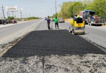 Reparó Servicios Públicos accesos principales a Reynosa