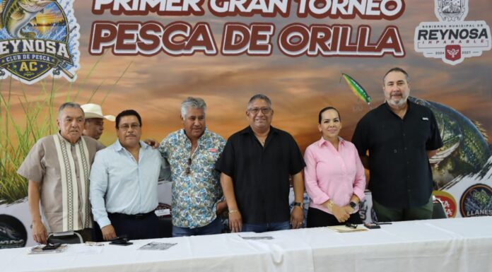 Presentan Primer Torneo de Pesca de Orilla con el apoyo del Gobierno de Reynosa