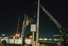 Rehabilita Servicios Públicos alumbrado en Reynosa mejorando seguridad vial