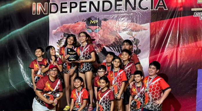 Destaca equipo de Natación del IMD en el Torneo Independencia 2026