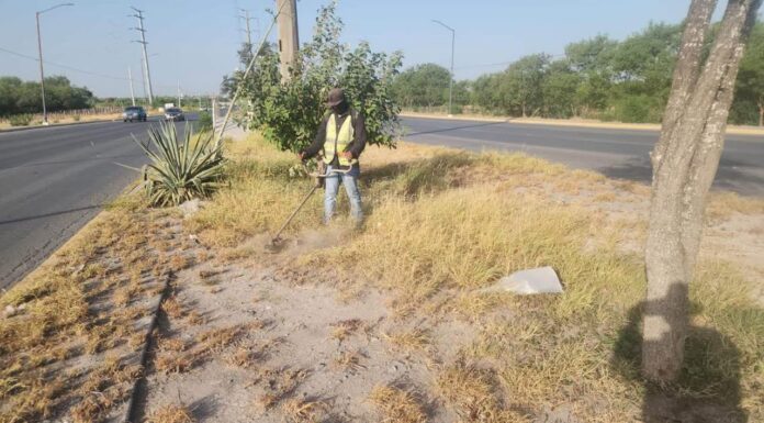 Realizó Servicios Públicos de Reynosa labores integrales en distintos sectores de la ciudad