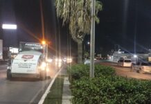 Mejora trabajo nocturno de Servicios Públicos vialidades de Reynosa