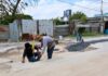 Supervisa el Arqui Eduardo López Arias obras de drenaje en el Fraccionamiento Reynosa