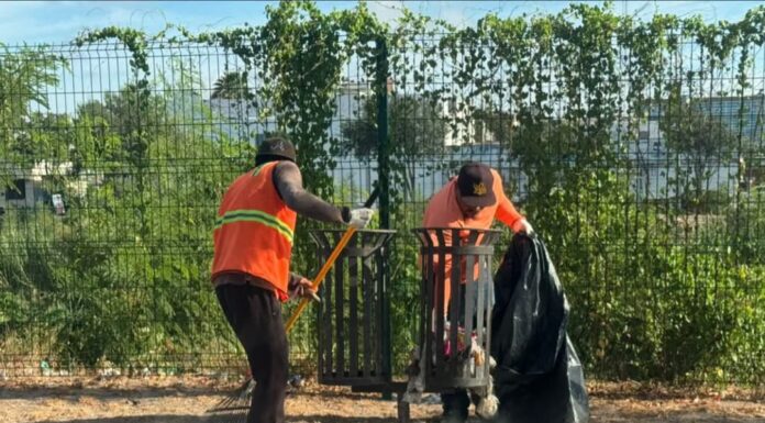 Invita Servicios Públicos de Reynosa a usar correctamente los depósitos de basura