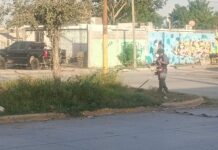 Realiza Servicios Públicos trabajo de limpieza en camellón de Riveras del Carmen