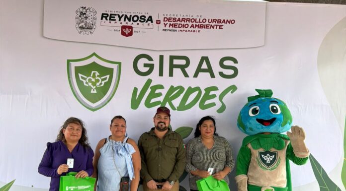 Celebró Gobierno de Reynosa primera Gira Verde en Villa Florida Sector B