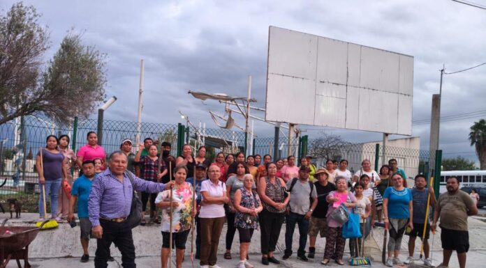 Logran vecinos de San Valentín y Secretaría de Bienestar Social una colonia limpia