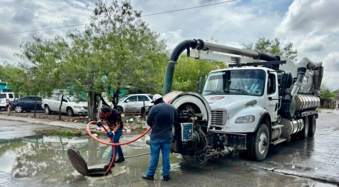 Mantiene Gobierno de Reynosa acciones permanentes de limpieza y desazolve