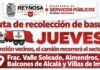 Recorre camión recolector Valle Soleado y Pedro J. Méndez, entre otras colonias hoy jueves